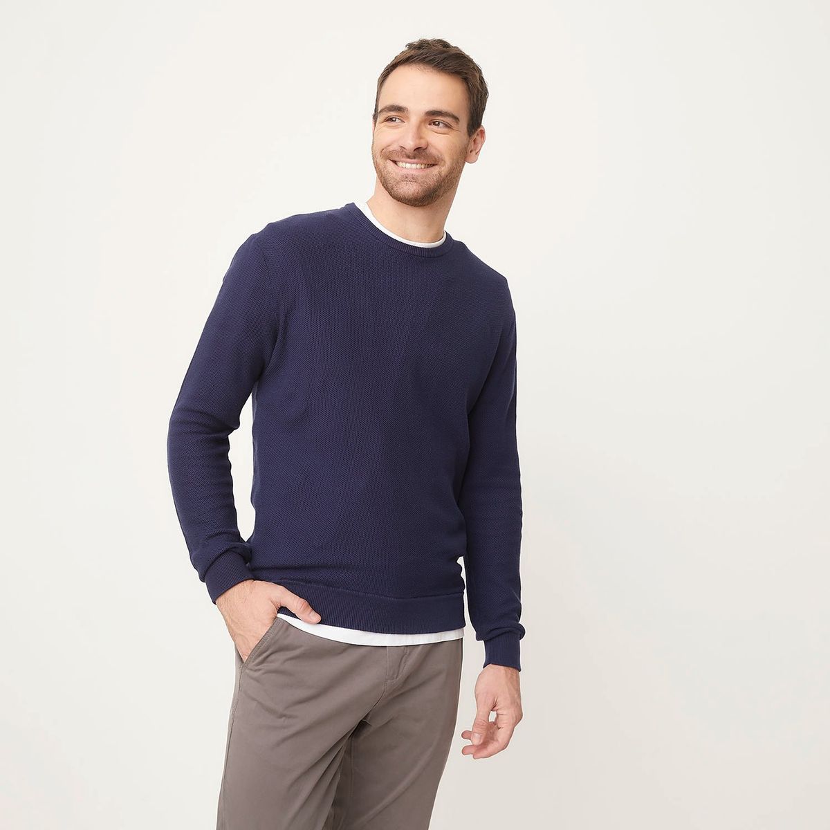 BASEMENT - Saco Hombre de Algodón Newport