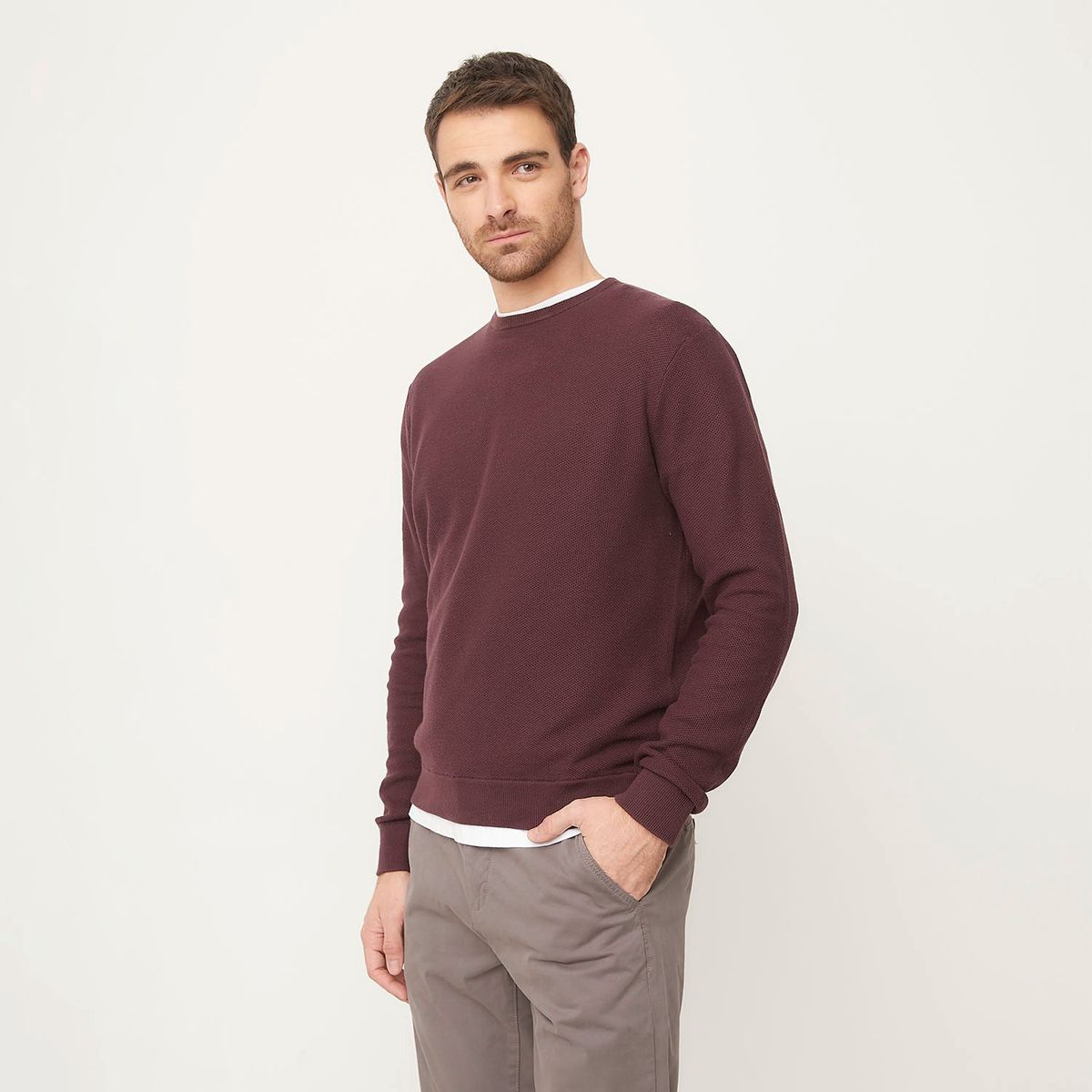 BASEMENT - Saco Hombre de Algodón Newport