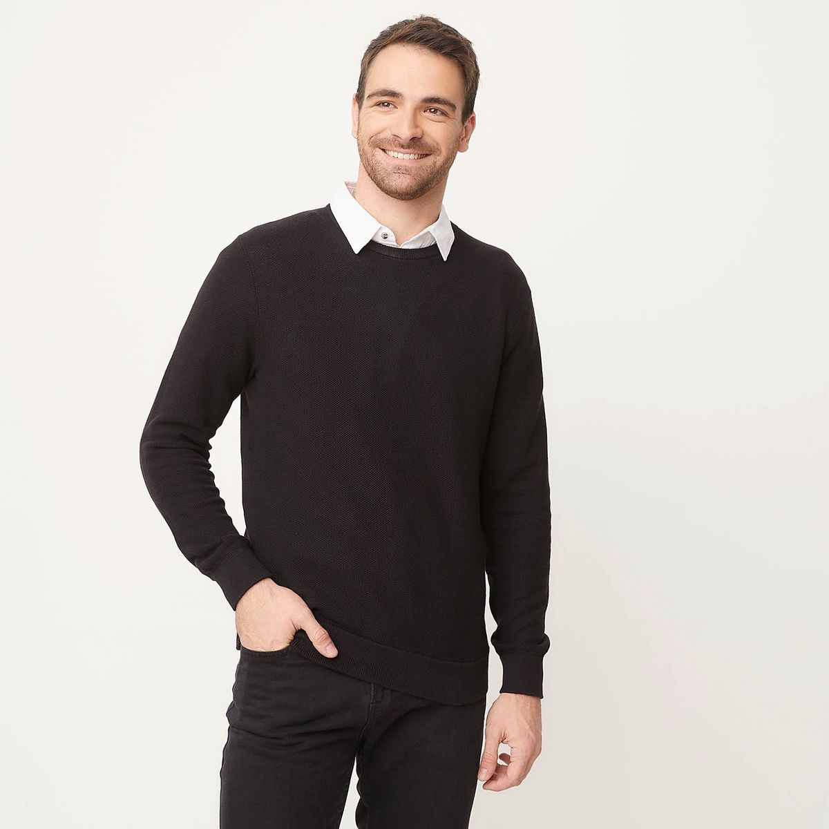 BASEMENT - Saco Hombre de Algodón Newport