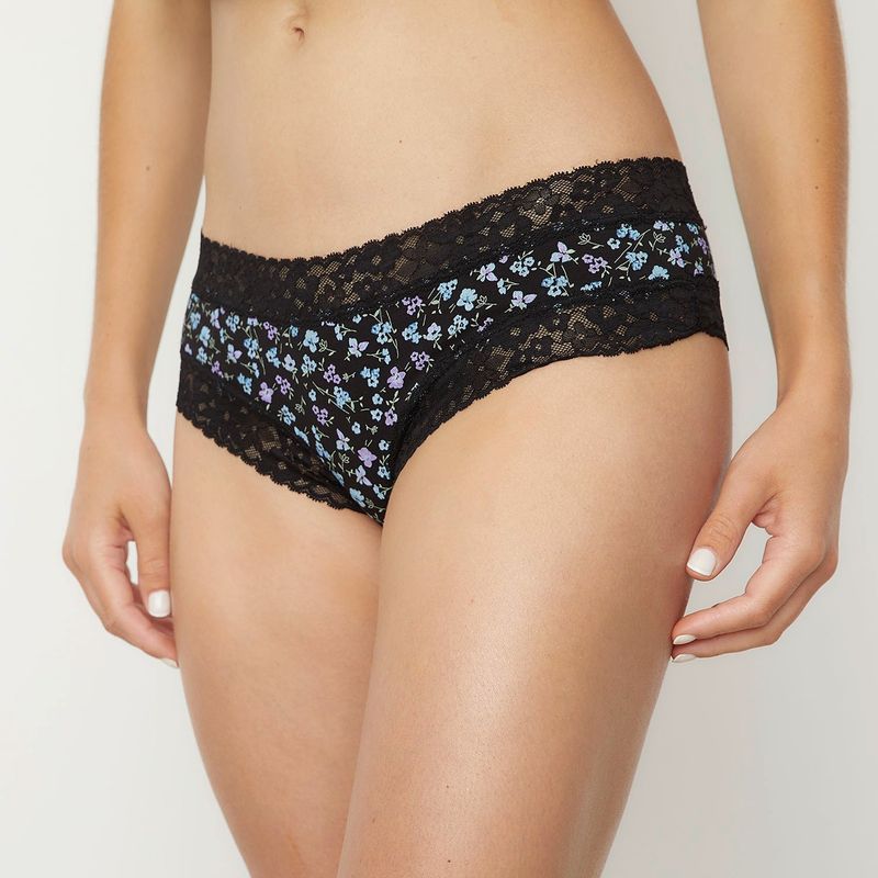 SYBILLA - Bikini con Flores de Algodón Mujer Sybilla