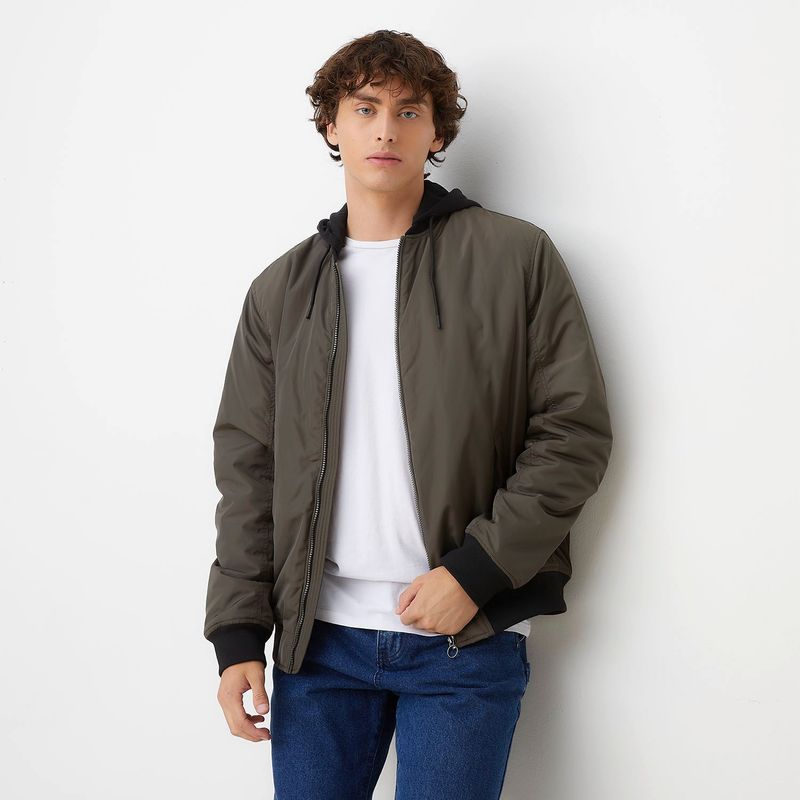 BEARCLIFF - Chaqueta Bomber Hombre Bearcliff