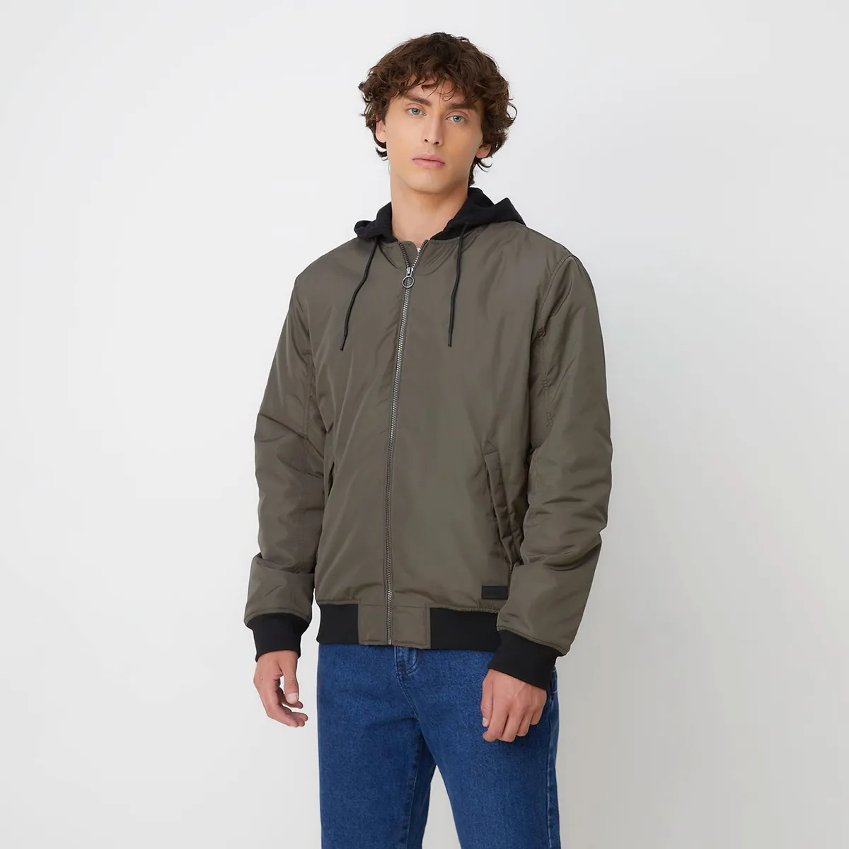 BEARCLIFF - Chaqueta Bomber Hombre Bearcliff