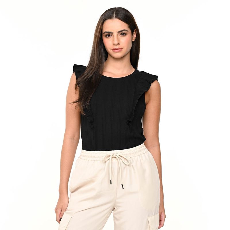 DENIMLAB - Blusa Mujer Sin mangas de Algodón Denimlab
