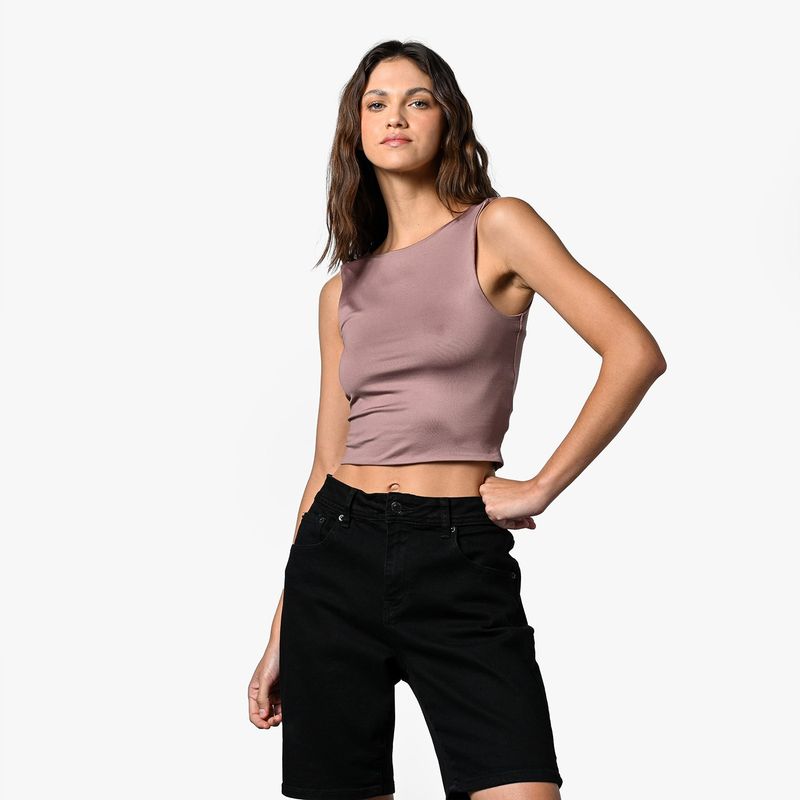 DENIMLAB - Camiseta Mujer Sin mangas Denimlab
