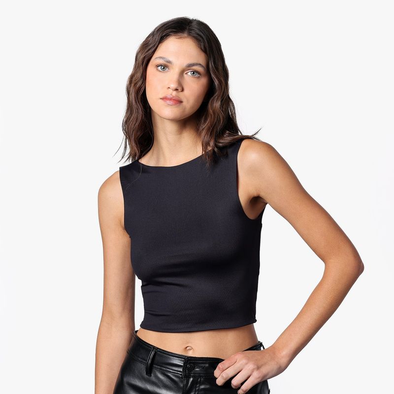 DENIMLAB - Camiseta Mujer Sin mangas Denimlab
