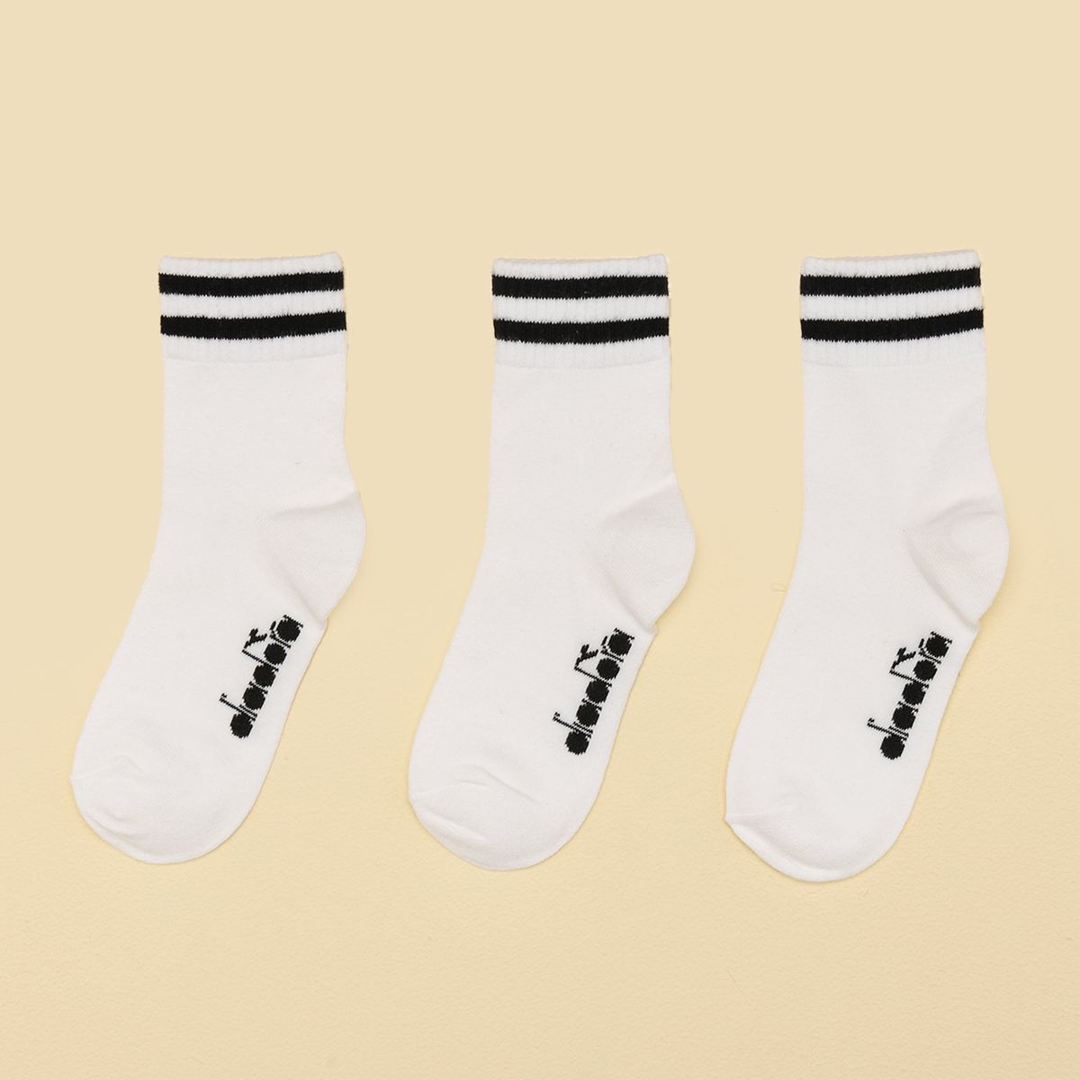 DIADORA - Medias Niño Corto Pack de 3 Diadora