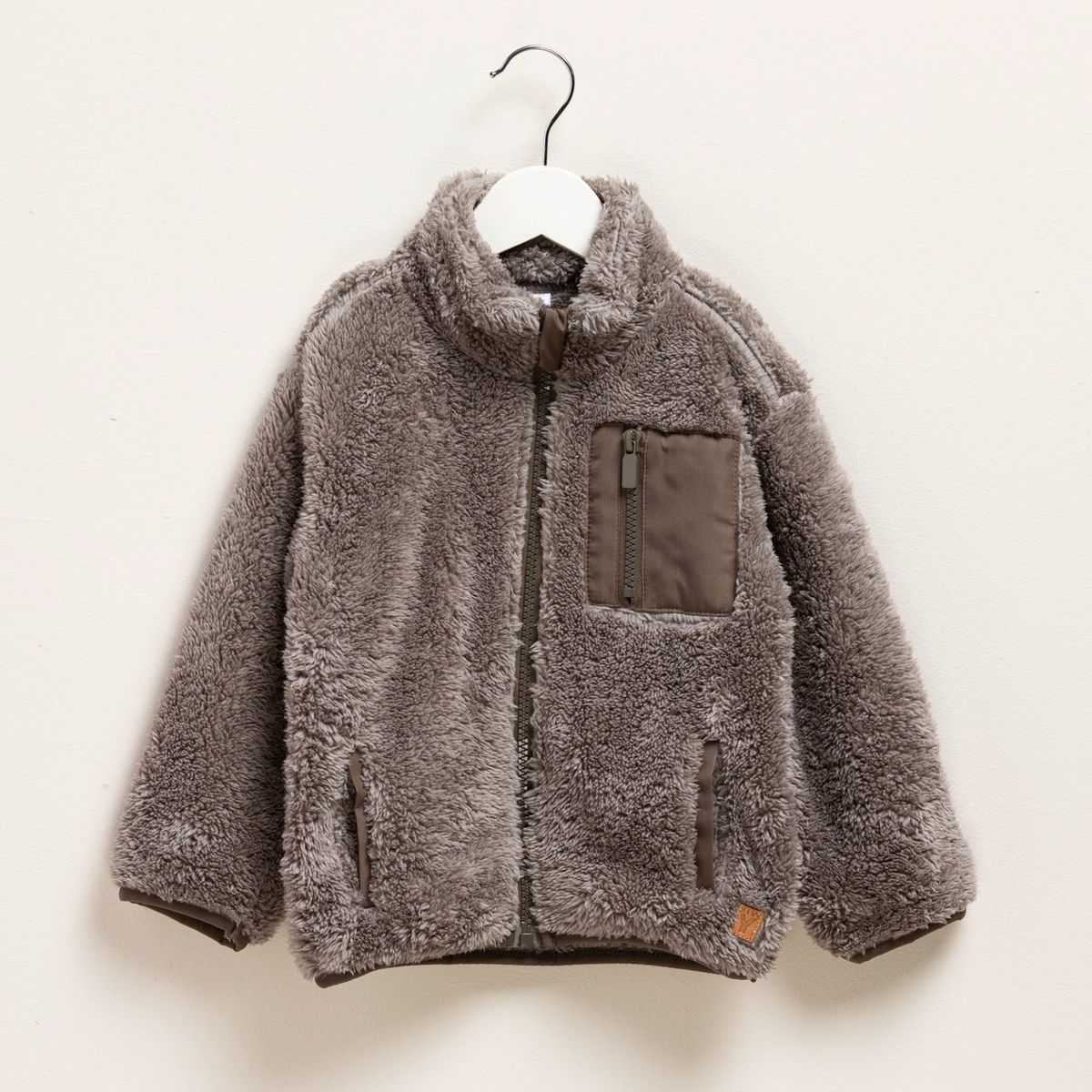 YAMP - Saco para Bebé niño Efecto pelo Con cuello Yamp