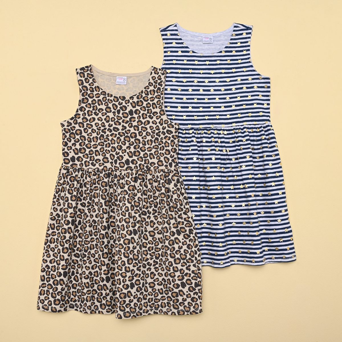 YAMP - Vestido Niña Pack de 2 unidades Algodón YAMP   2