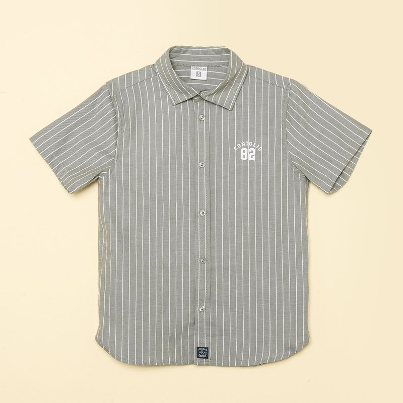 CONIGLIO - Camisa Niño Manga corta Algodón Coniglio