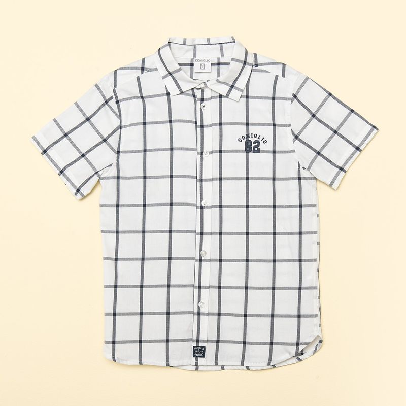 CONIGLIO - Camisa Niño Manga corta Algodón Coniglio