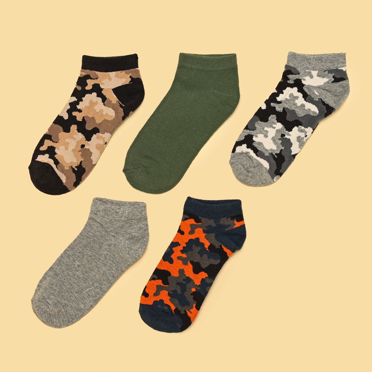 FEDERATION - Medias Niño Corto Pack de 5 Federation