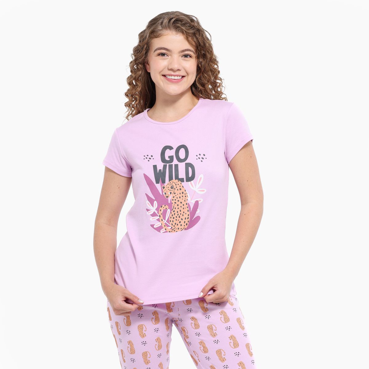 ELV - Pijama para Niña 2 piezas Manga corta ELV