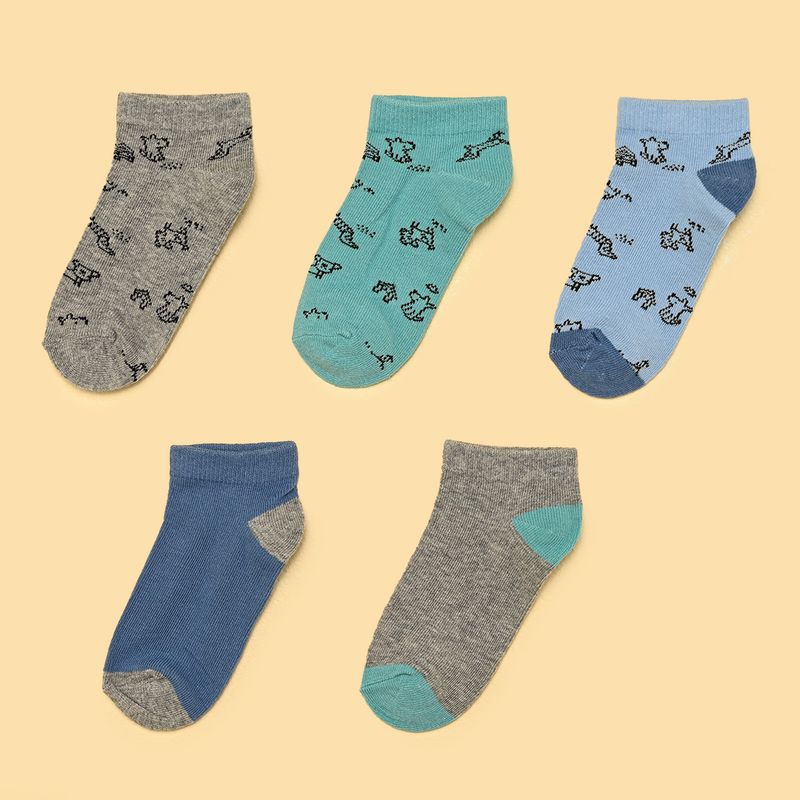 YAMP - Medias Niño Corto Pack de 5 Yamp