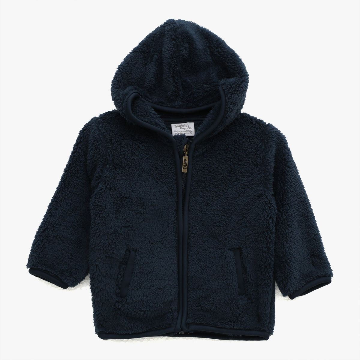 YAMP - Saco Bebé niño Efecto pelo Con capucha Yamp