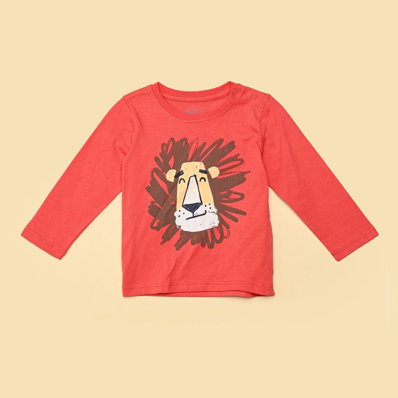 YAMP - Camiseta Niño con Estampado Manga larga de Algodón Yamp