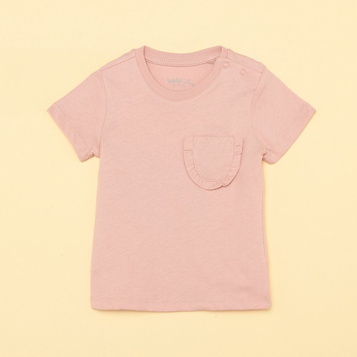 YAMP - Camiseta Bebé niña Manga corta Algodón Yamp