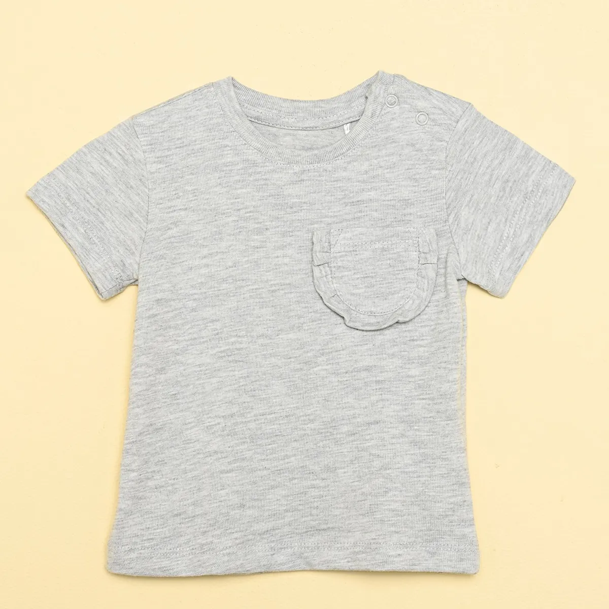 YAMP - Camiseta Bebé niña Manga corta Algodón Yamp