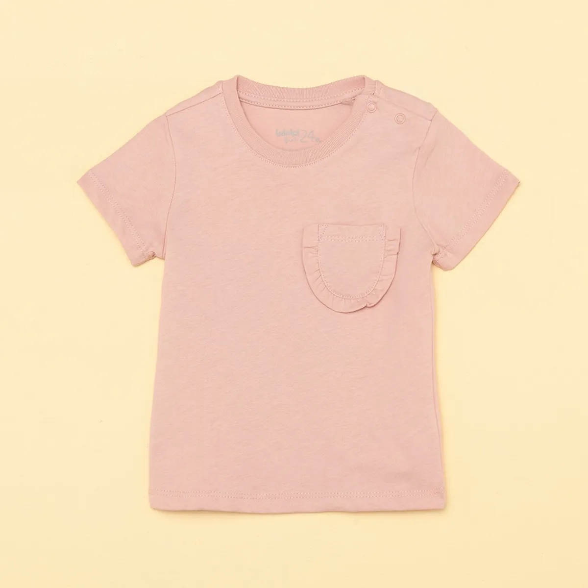 YAMP - Camiseta Bebé niña Manga corta Algodón Yamp