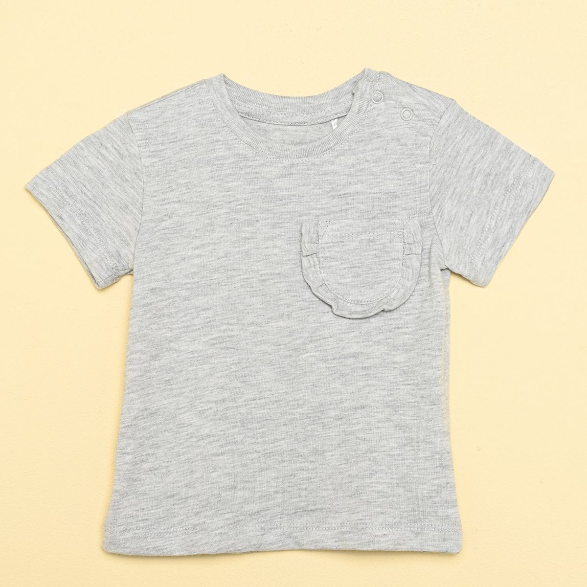 YAMP - Camiseta Bebé niña Manga corta Algodón Yamp