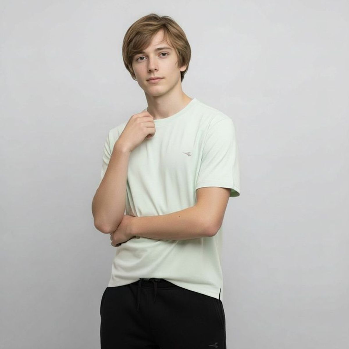 DIADORA - Camiseta Deportivas para Niño Manga corta de Algodón Diadora Training