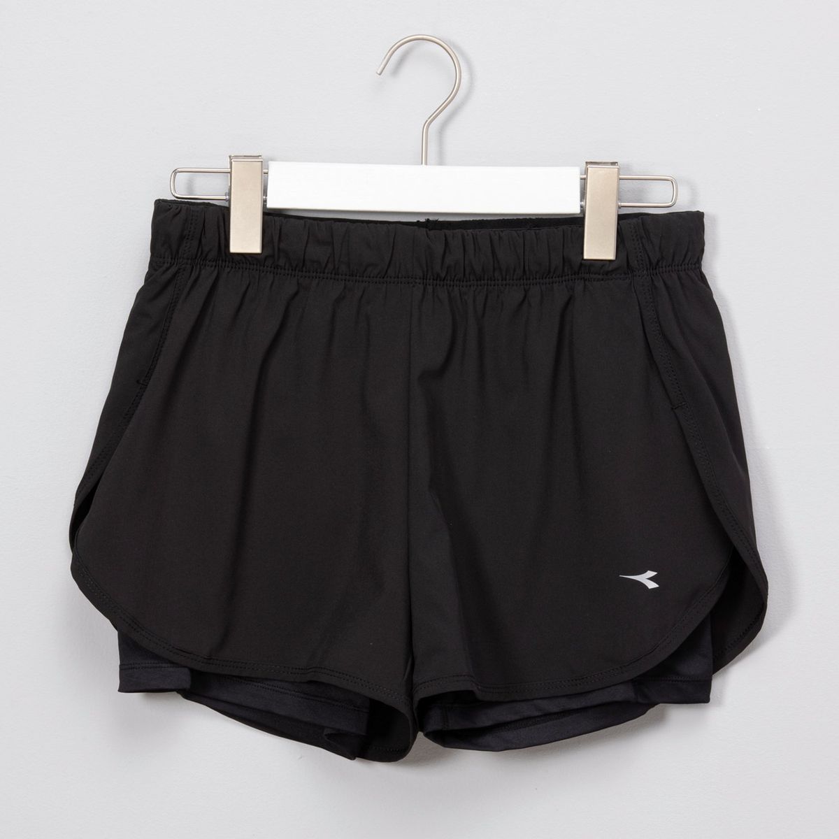 DIADORA - Short para Niña con Logo Cintura elásticada Diadora Running