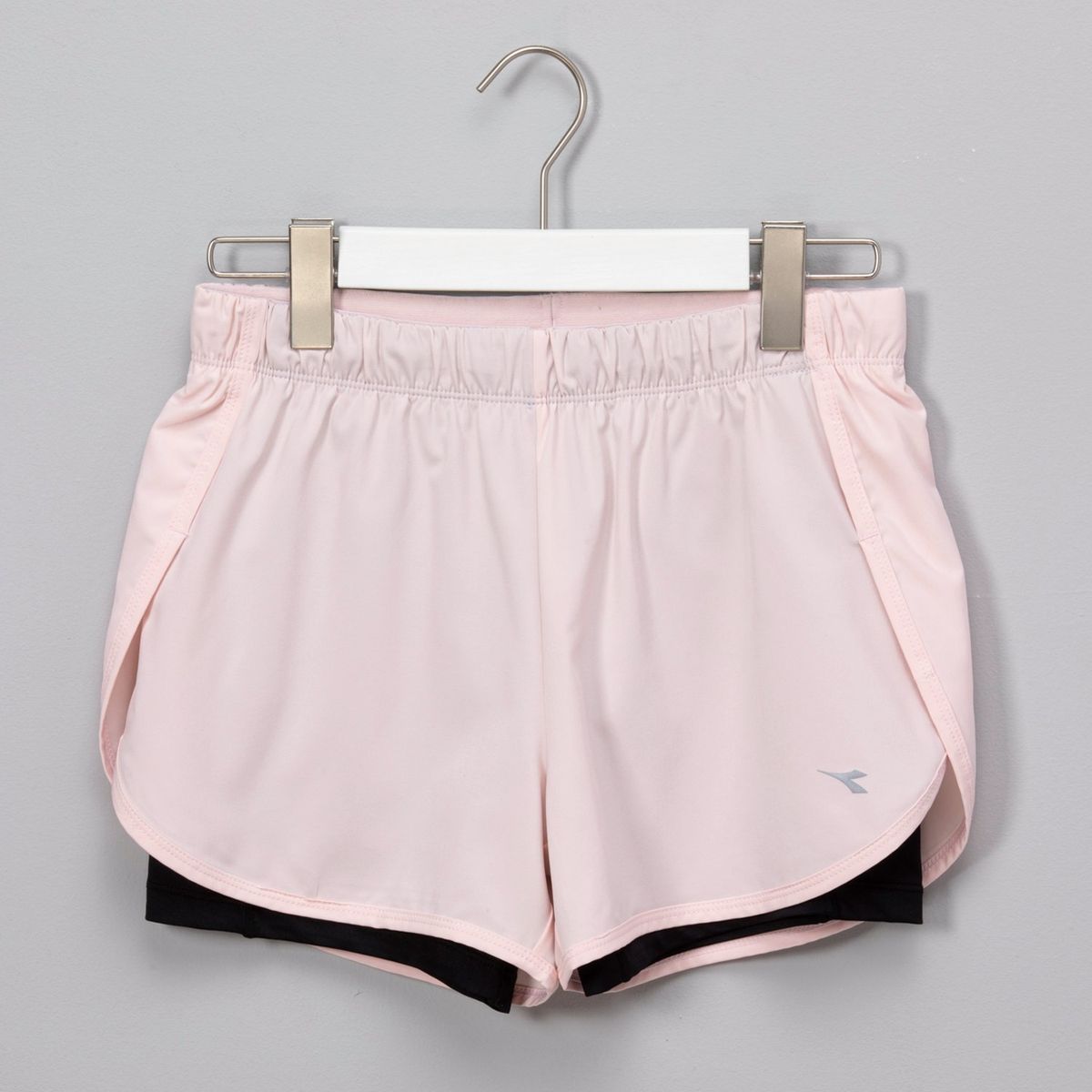 DIADORA - Short para Niña con Logo Cintura elásticada Diadora Running