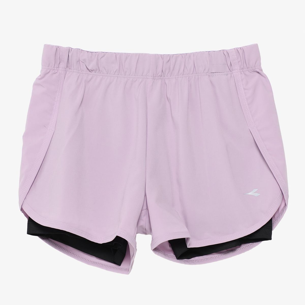 DIADORA - Short para Niña con Logo Cintura elásticada Diadora Running