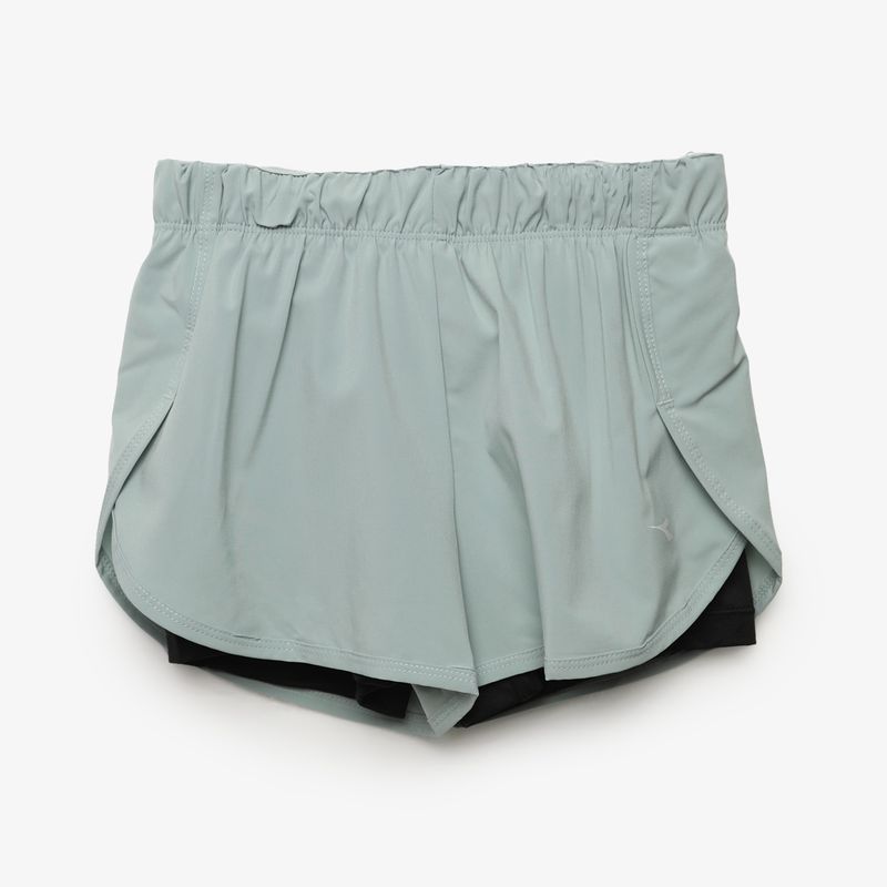 DIADORA - Short para Niña con Logo Cintura elásticada Diadora
