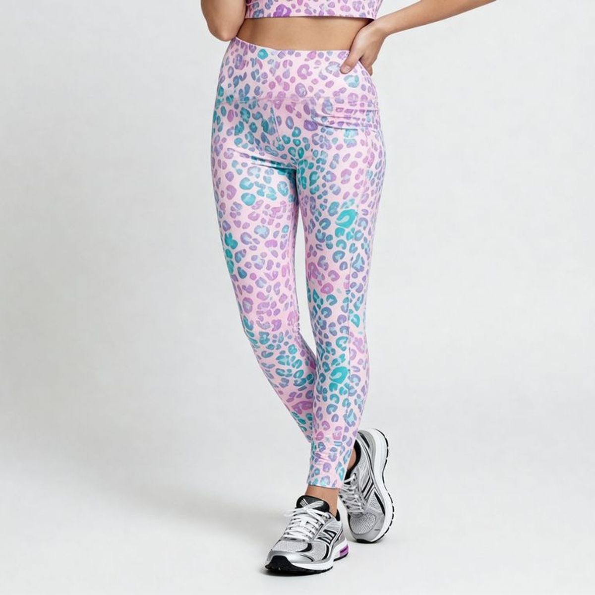 DIADORA - Leggings para Niña Cintura elásticada Diadora Training