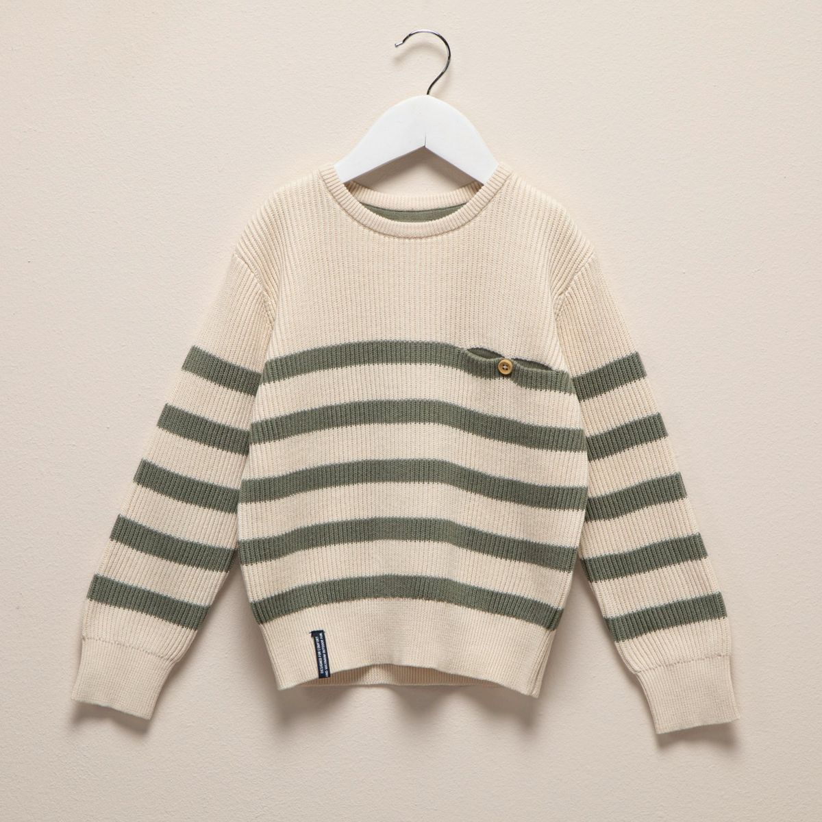 CONIGLIO - Saco Niño de Rayas de Algodón Coniglio