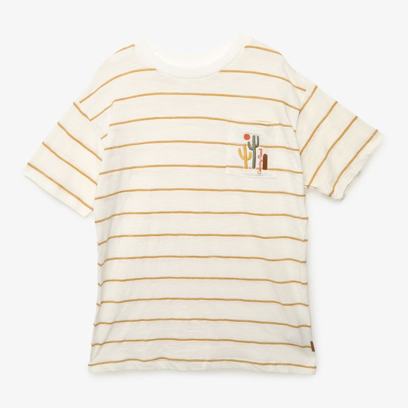 CONIGLIO - Camiseta Niño de Rayas Manga corta Algodón Coniglio