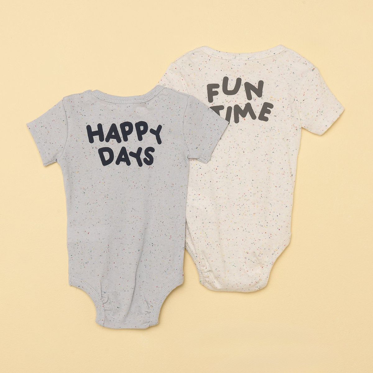 YAMP - Body Bebé niño Pack de 2 unidades Algodón Yamp