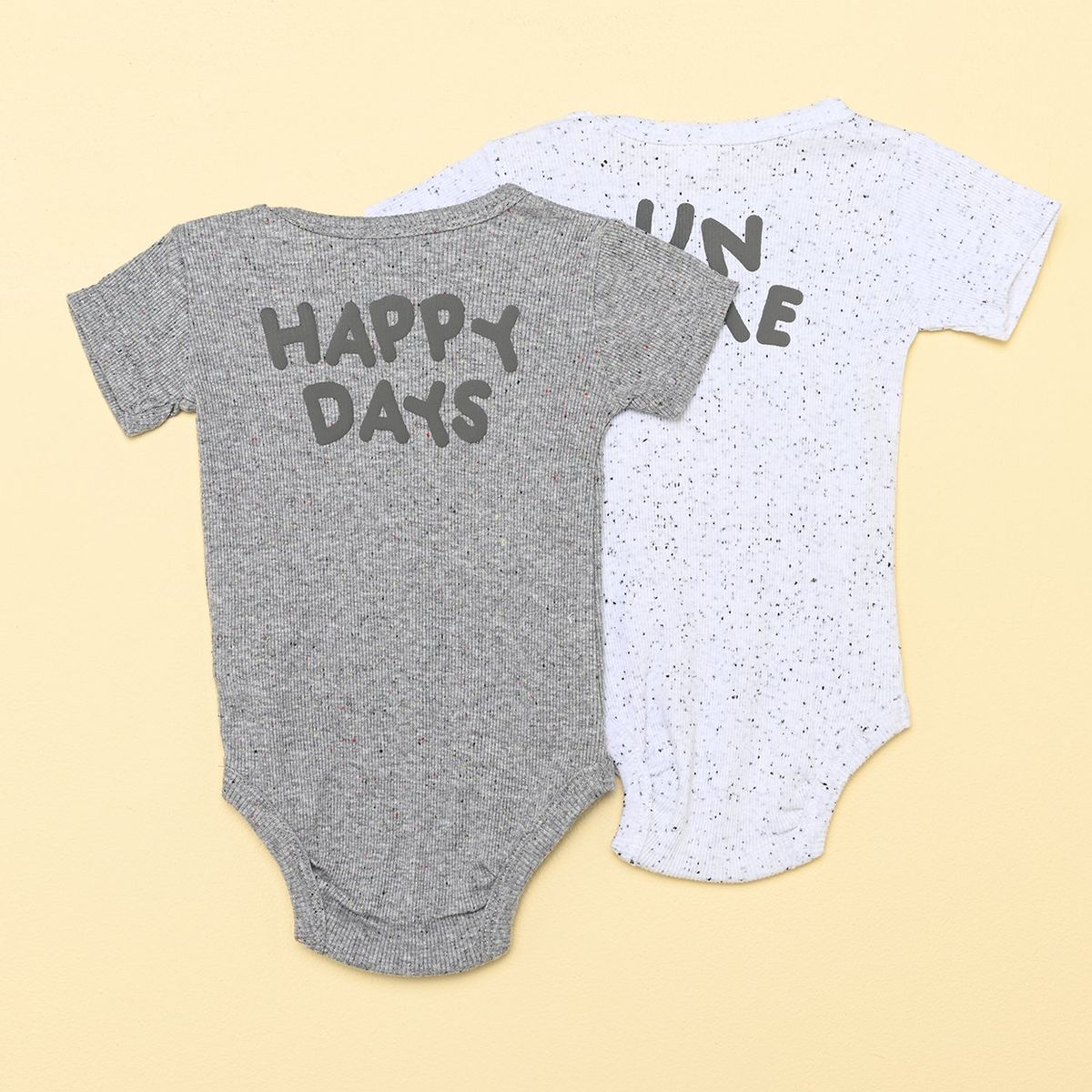 YAMP - Body Bebé niño Pack de 2 unidades Algodón Yamp