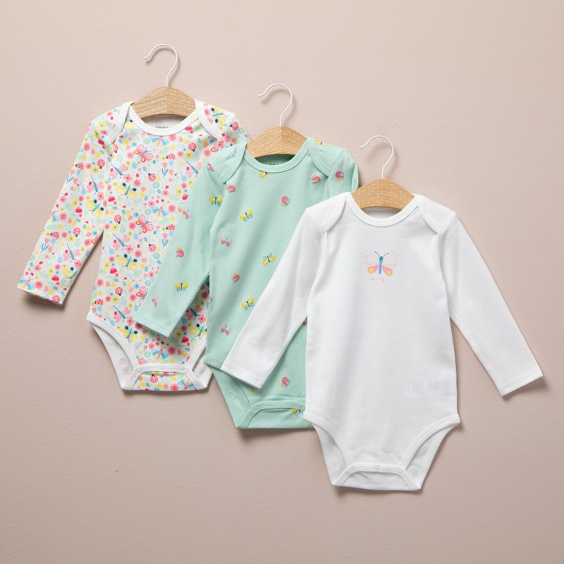 YAMP - Body Bebé niña Pack de 3 unidades Algodón Yamp