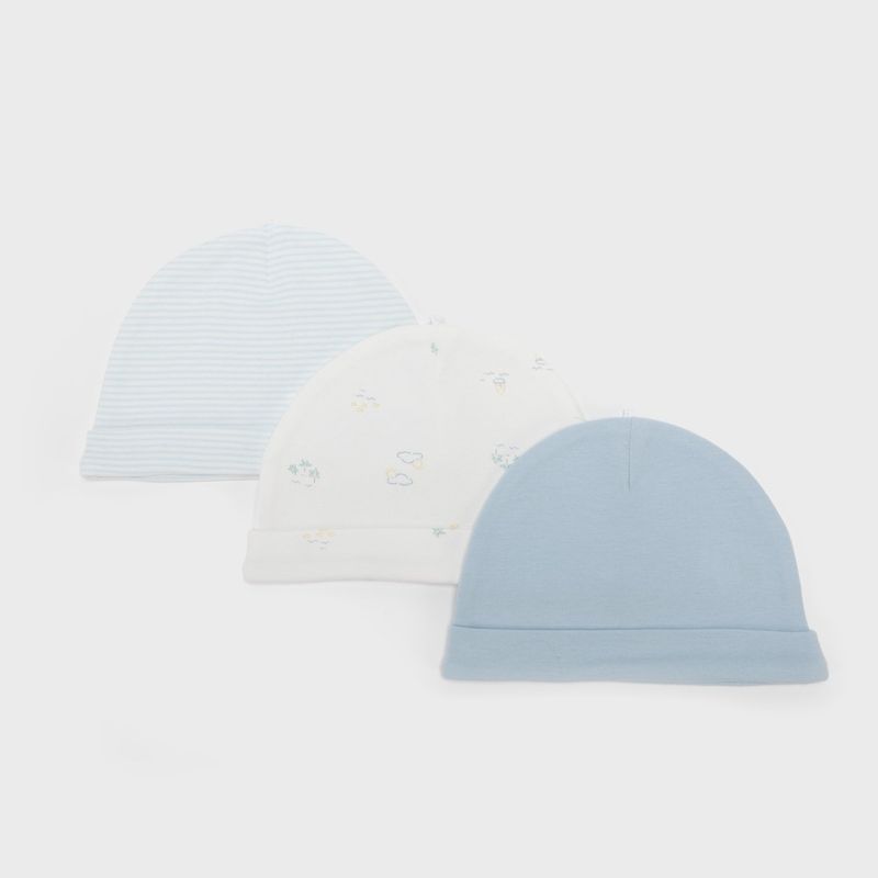 YAMP - Gorro Niña Pack de 3 unidades de Algodón Yamp