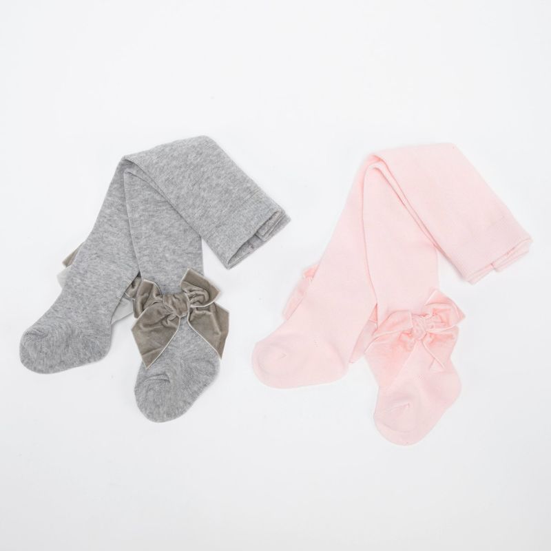YAMP - Medias para Bebé niña Pack de 2 unidades de Algodón Yamp
