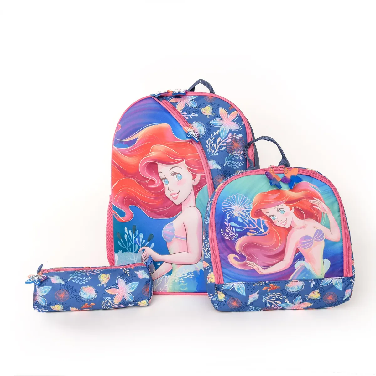  - Maleta para niños Princesas Disney: Ariel Azul