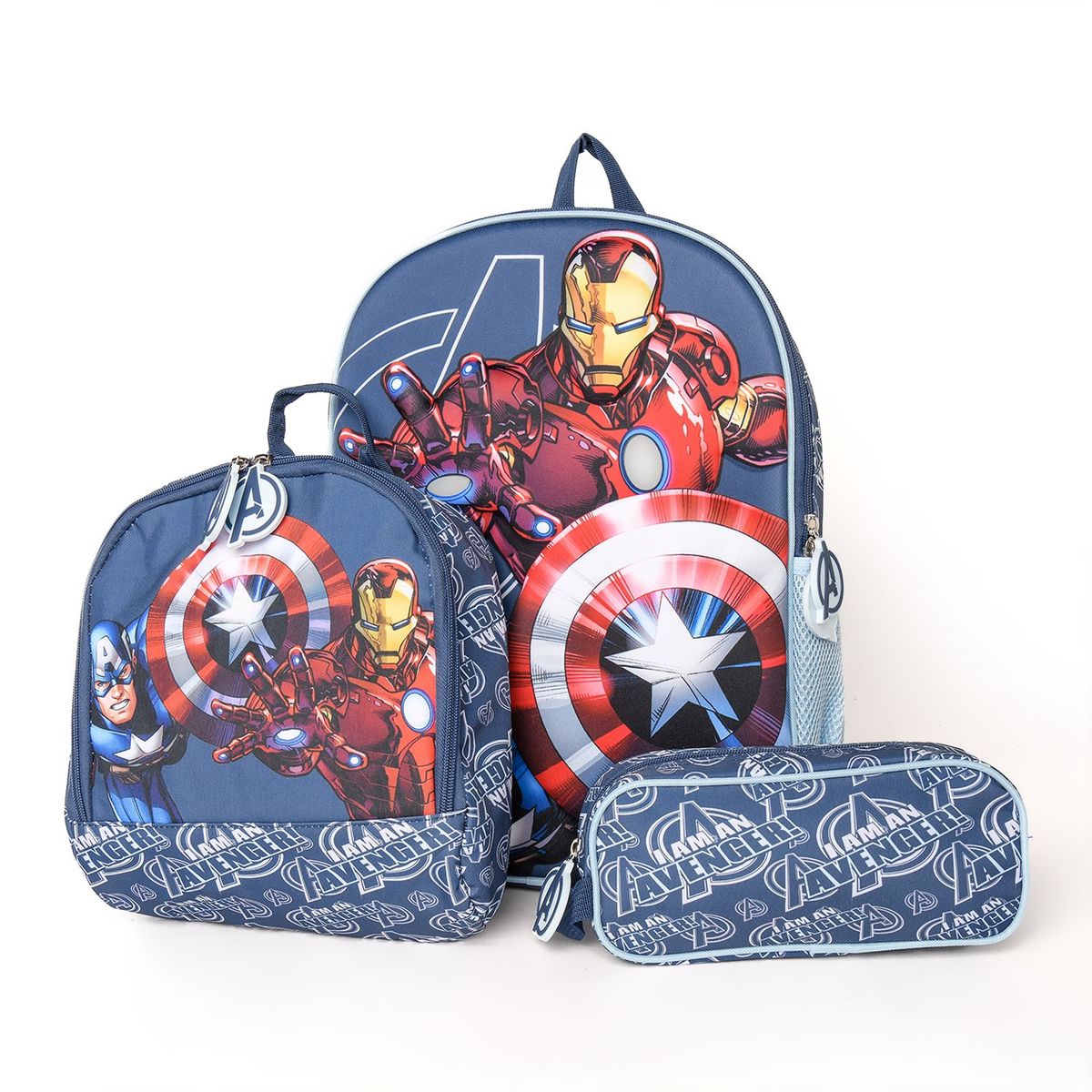 MARVEL - Mochila infantil Escolar: Avengers Marvel