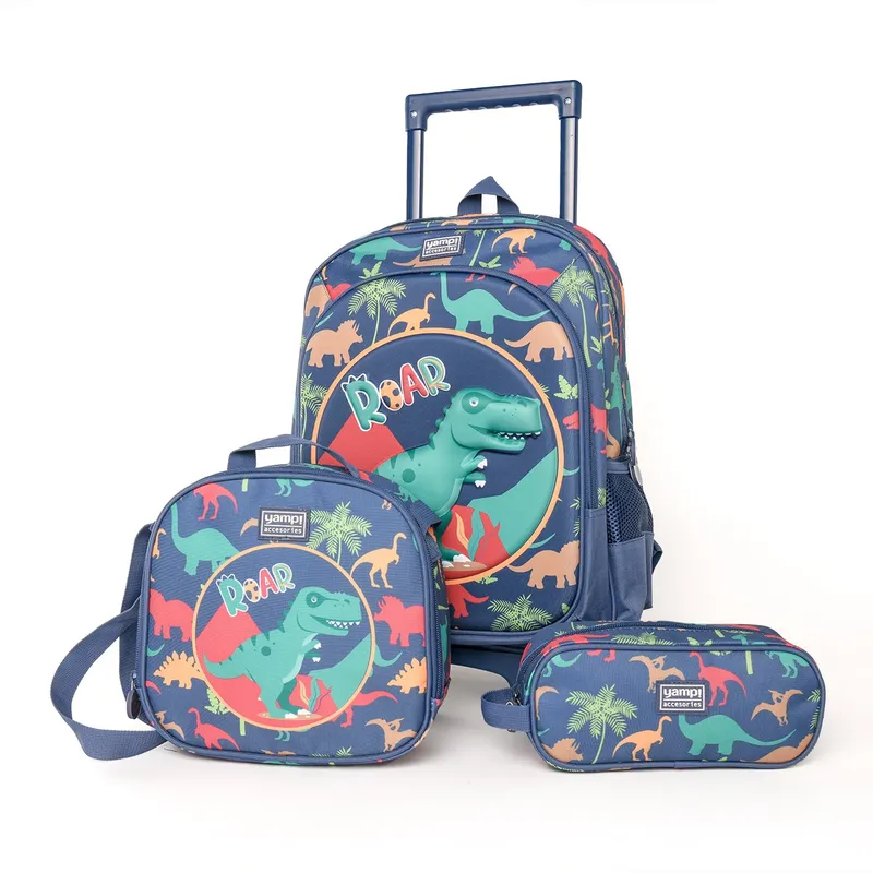 YAMP - Mochila Infant Yamp Star C7 Dino con ruedas