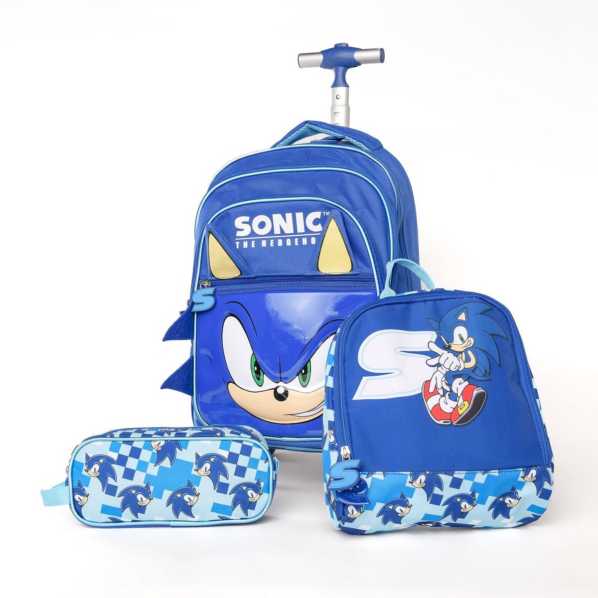 SONIC - Mochila Infant Sonic 1 Navy con ruedas