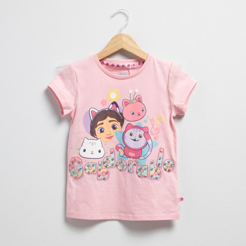  - Camiseta Niña Manga corta Gabby's Doll House