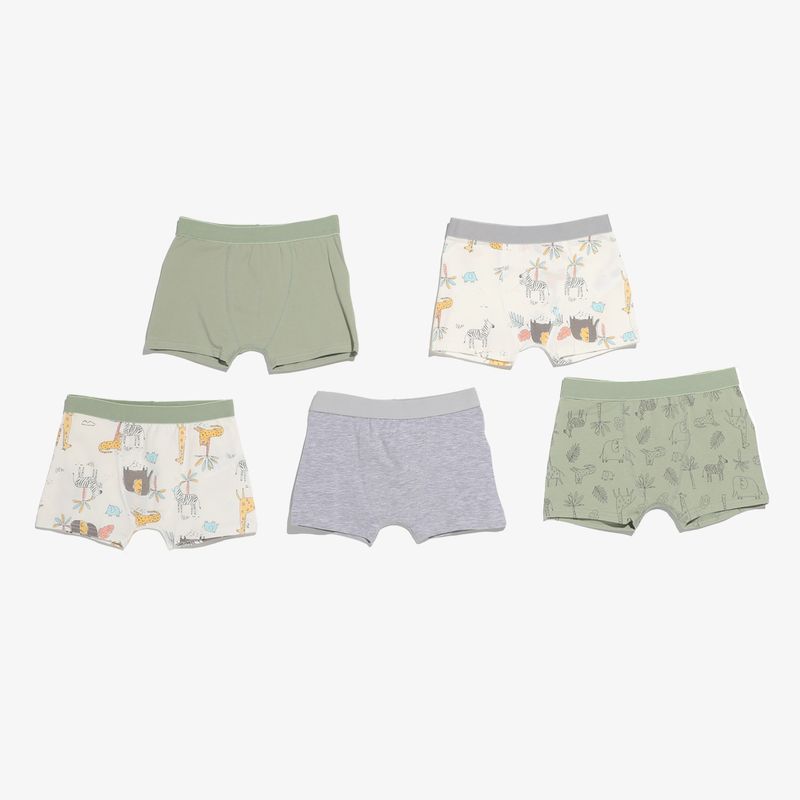 YAMP - Boxer Niño Pack de 5 unidades Algodón Yamp