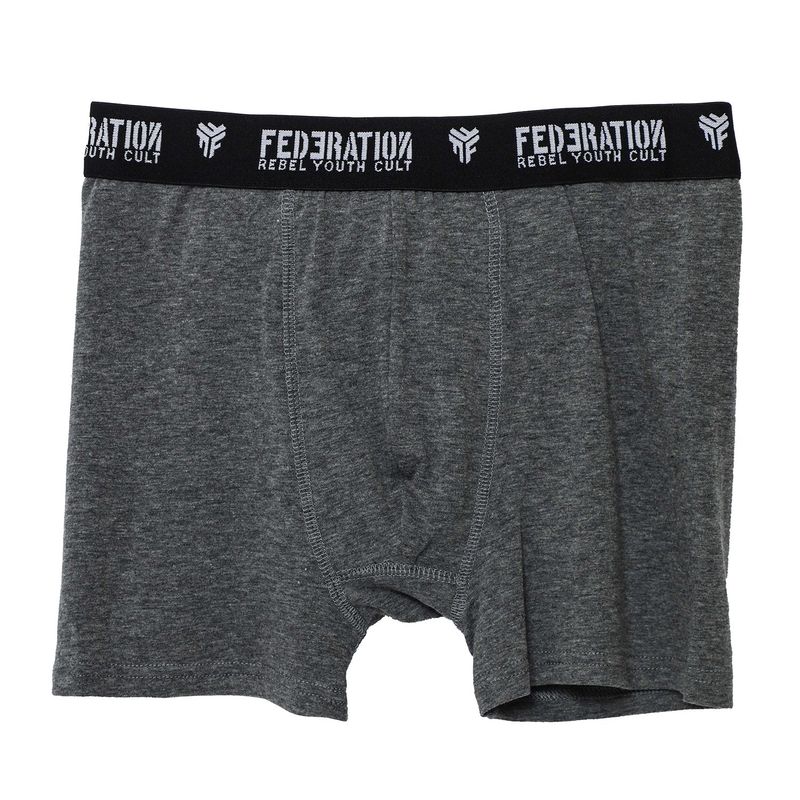 FEDERATION - Boxers para Niño Pack de 3 unidades Cintura elásticada de Algodón Federation