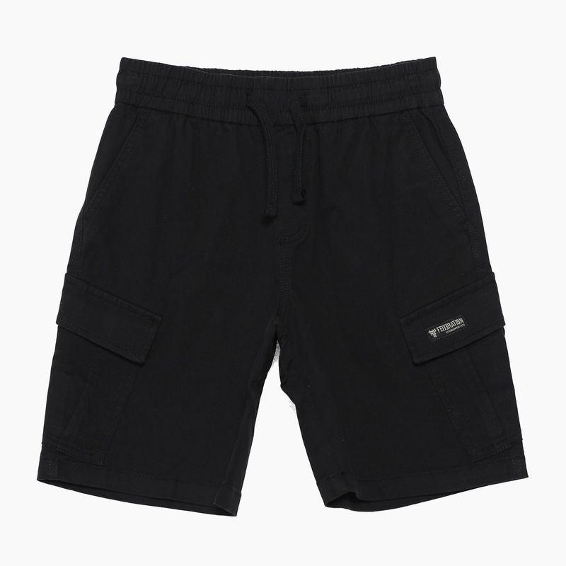 FEDERATION - Bermuda para Niño Cintura elásticada de Algodón Federation