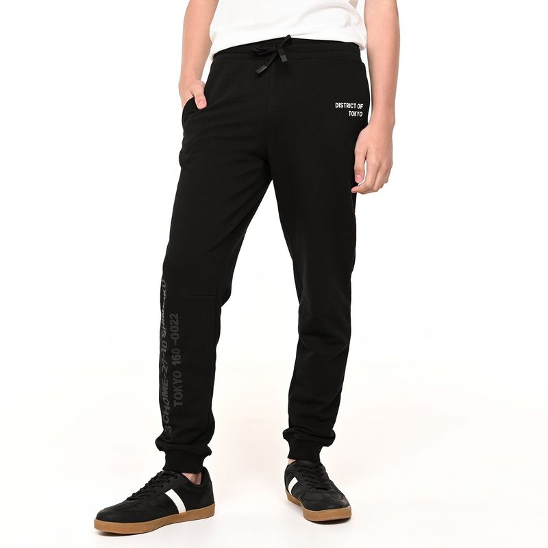 FEDERATION - Pantalón Niño Cintura elásticada de Algodón Federation