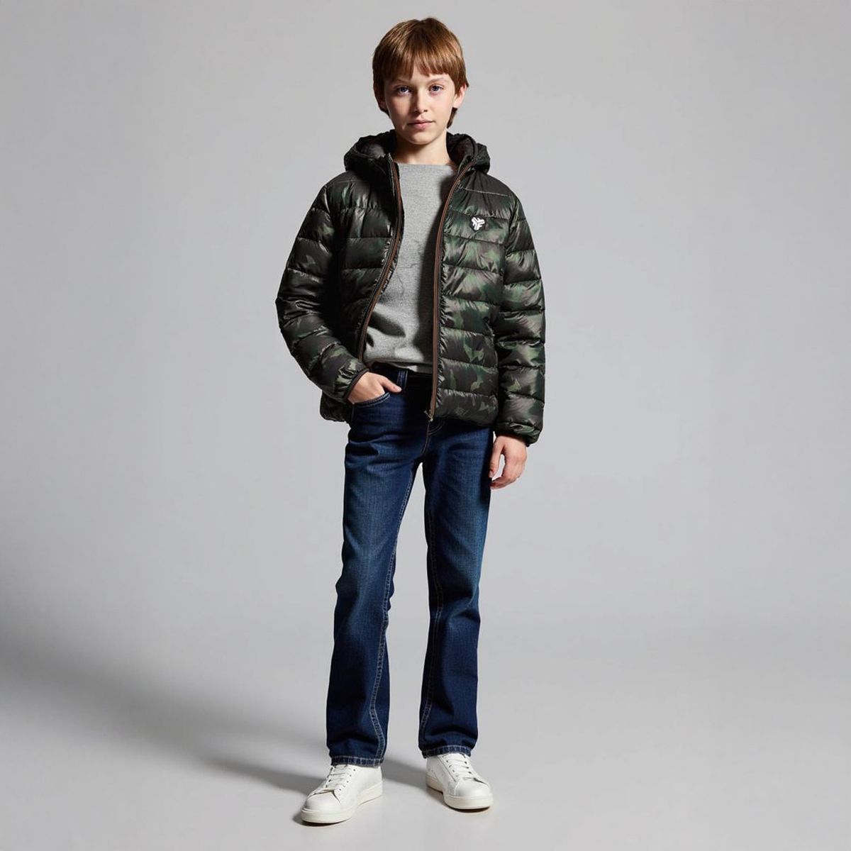 FEDERATION - Chaqueta para Niño Acolchado Con capucha Federation