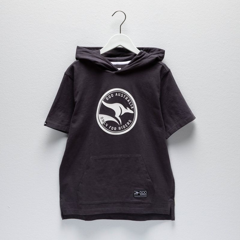 DOO AUSTRALIA - Camiseta Niño con Estampado Con capucha Manga corta Algodón Doo Australia