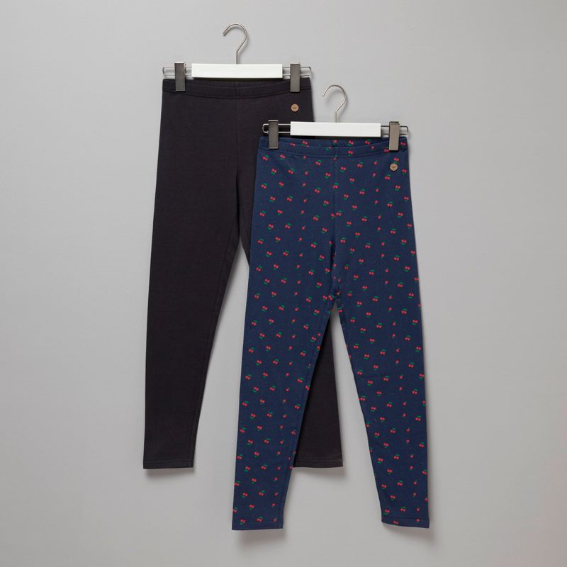 ELV - Leggings Niña Pack de 2 unidades Algodón ELV