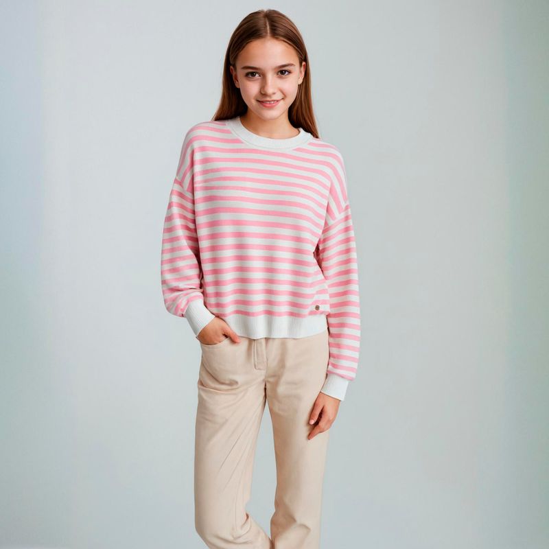 ELV - Saco para Niña de Algodón ELV