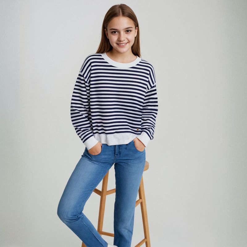 ELV - Saco para Niña de Algodón ELV